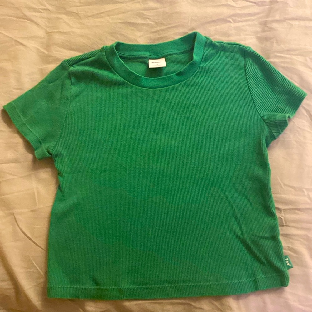 Tna ribbed cropped tshirt S